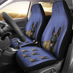 Dutch Shepherd Car Seat Covers (Set of 2)
