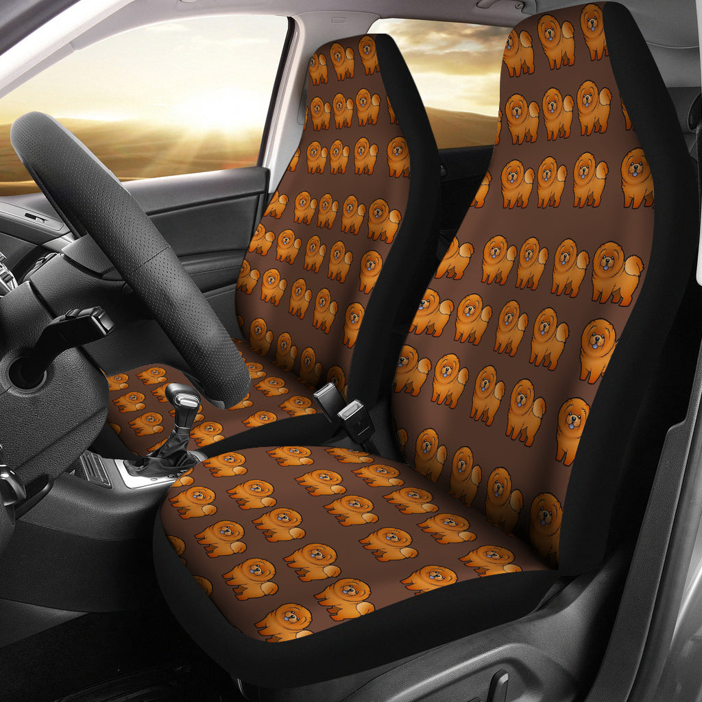 Chow Chow Car Seat Cover (Set of 2)