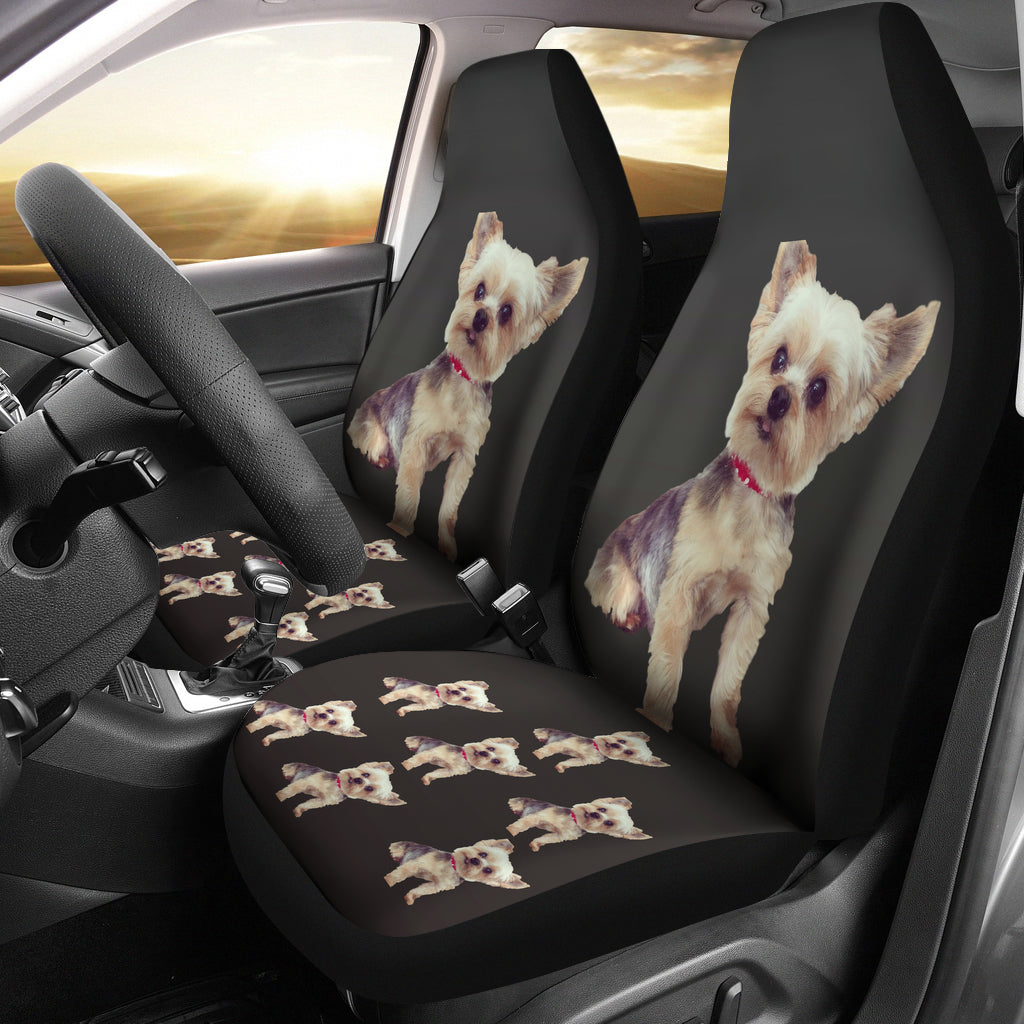 Yorkie Car Seat Cover (Set of 2)