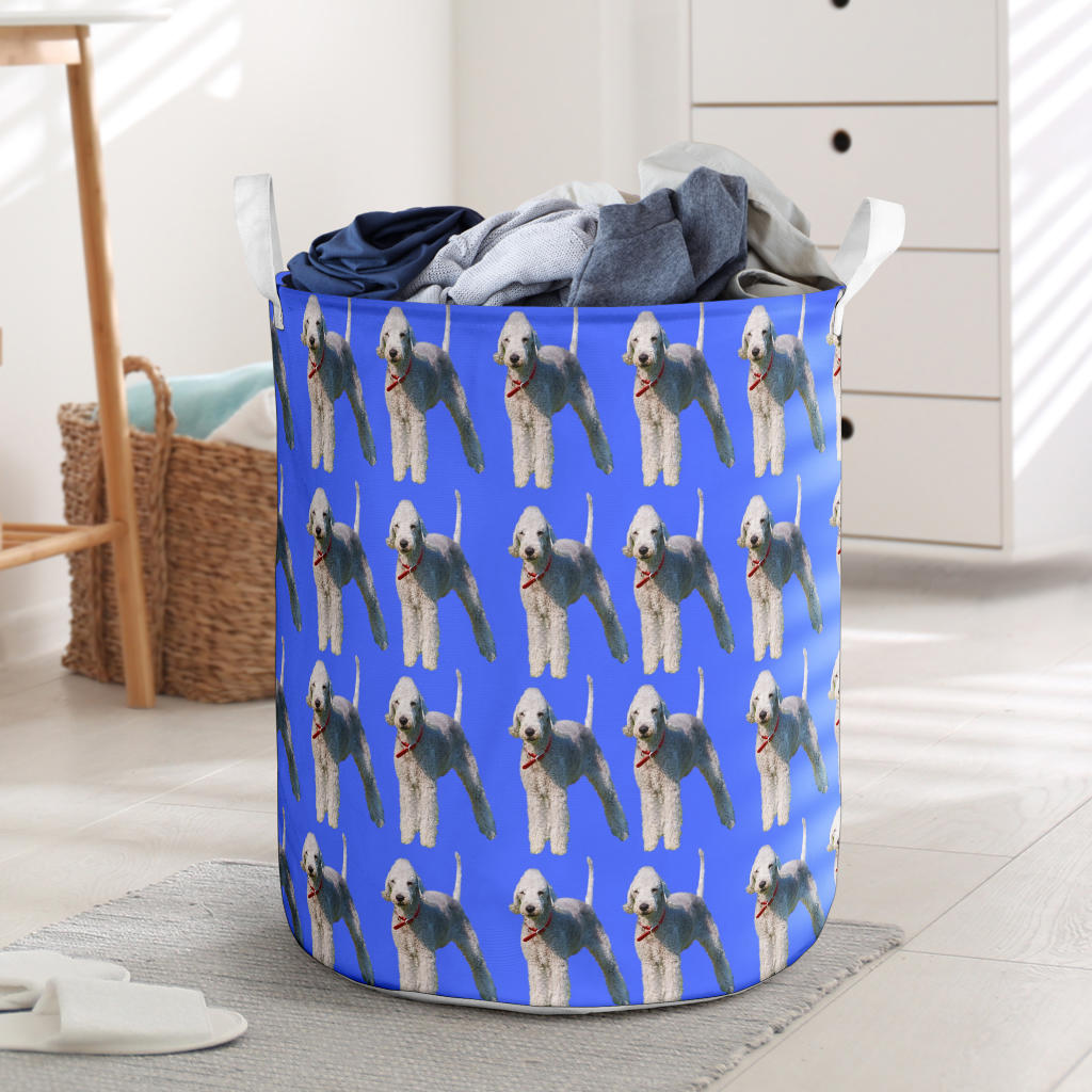 Bedlington Terrier Laundry Basket