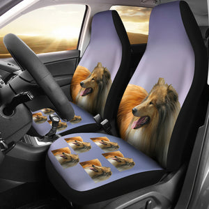 Collie Car Seat Cover (Set of 2)