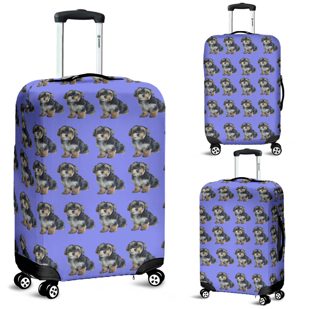 Morkie Luggage Cover