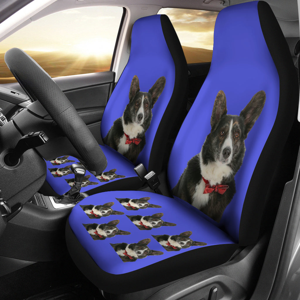 Corgi Car Seat Covers - Cardigan (Set of 2)