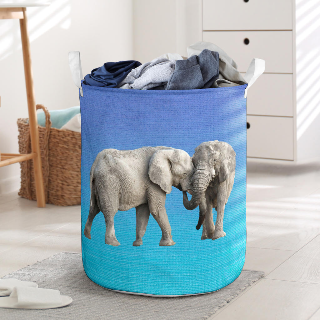 Elephant Laundry Basket