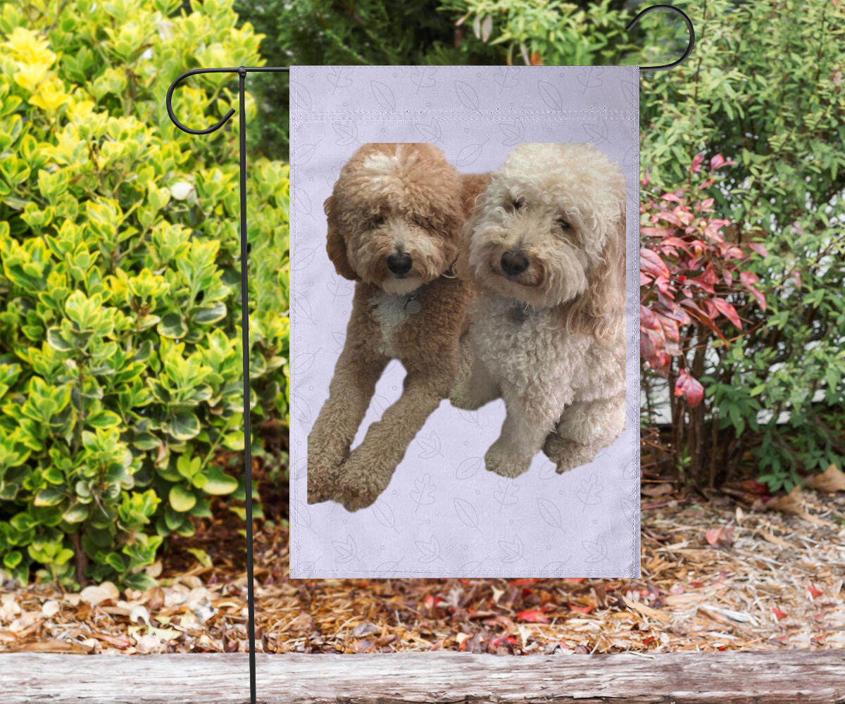 Goldendoodle Garden Flag