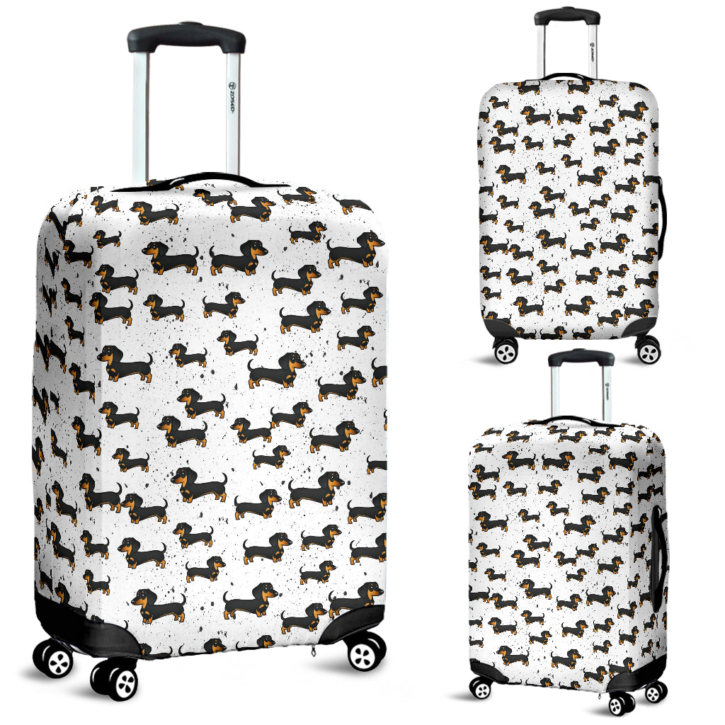 Dachshund Luggage Cover