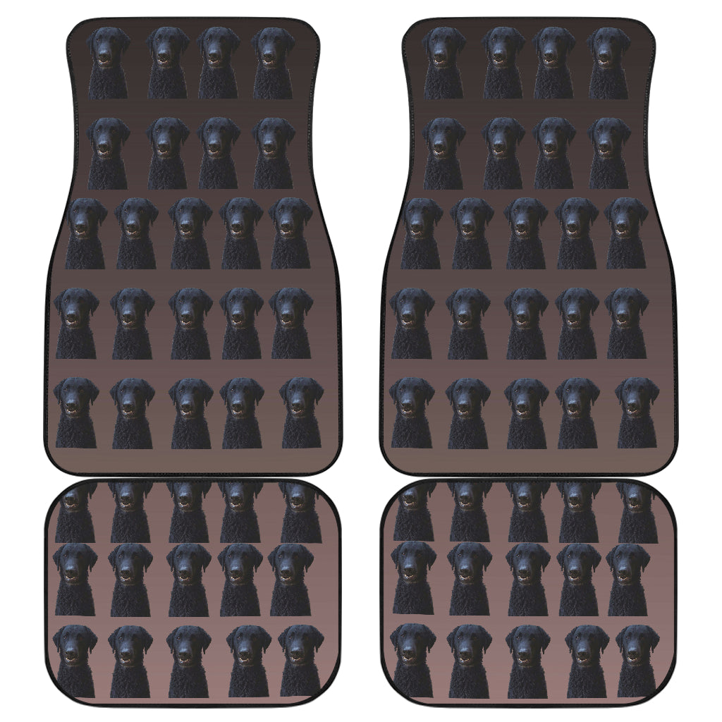 Curly Coat Retriever Car Mats (Front & Back)