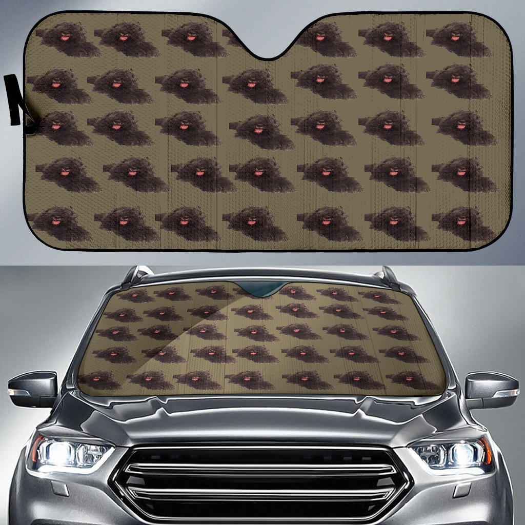 Bouvier des Flanders Car Sun Shade