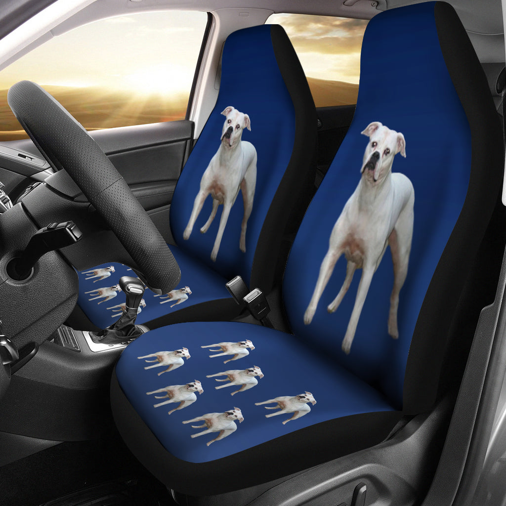 American Bulldog Car Seat Covers (Set of2)