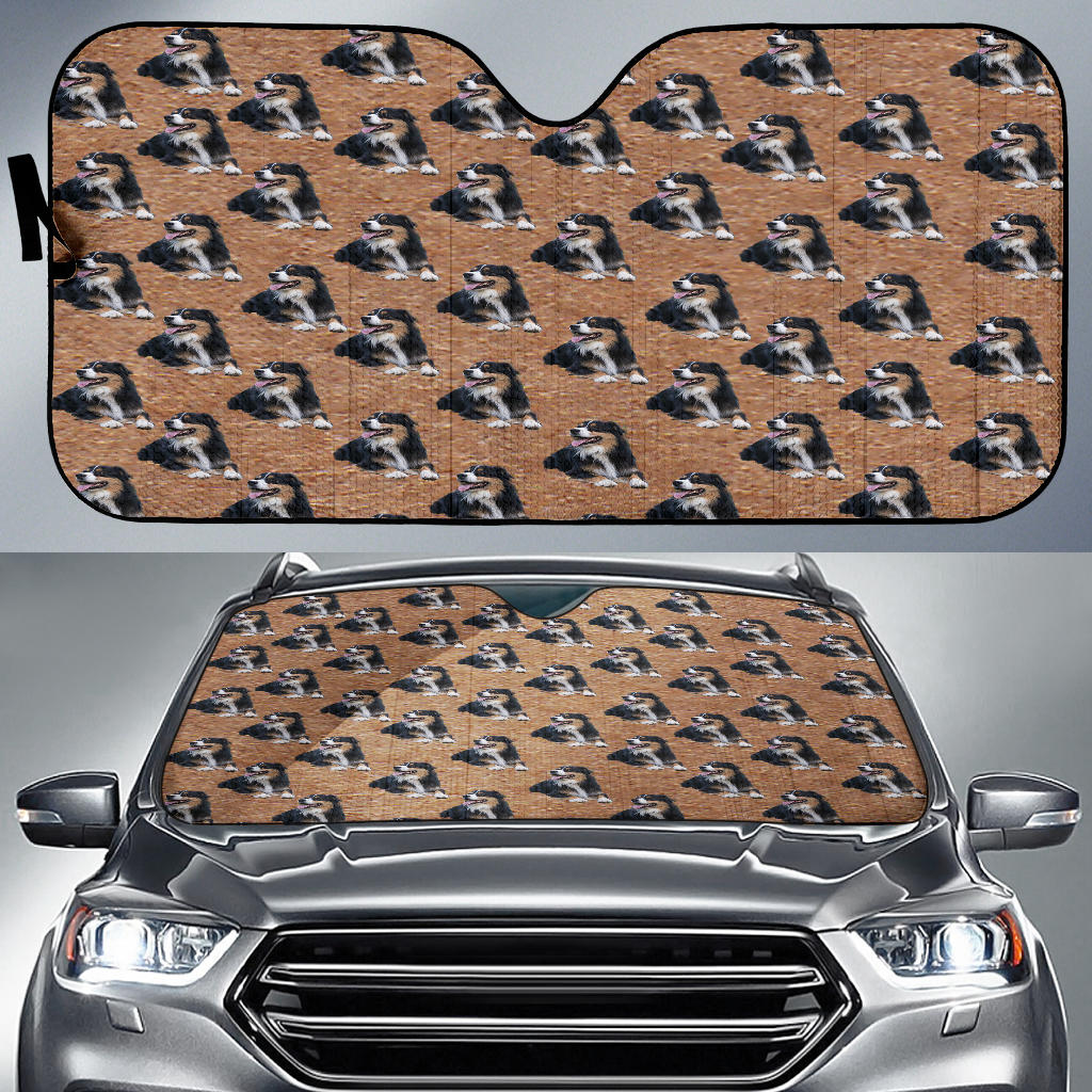 Australian Shepherd Car Sun Shade