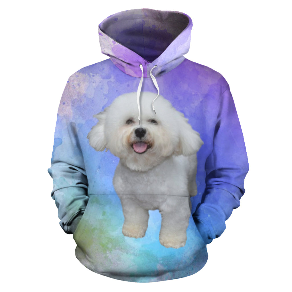 Bichon Hoodie- Pastel PP