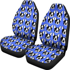 Boston Terrier Car Seat Covers (Set of 2) - Multi