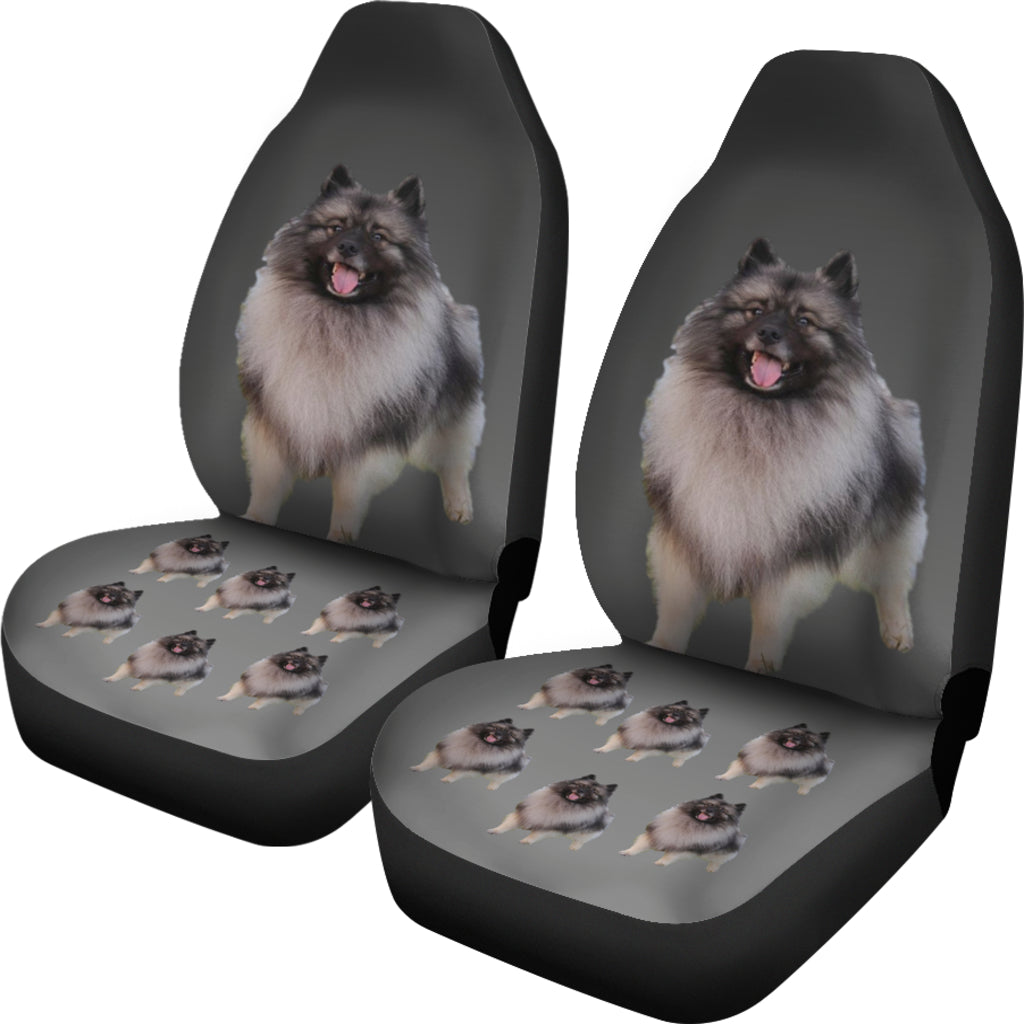 Keeshond Car Seat Covers (Set of 2)