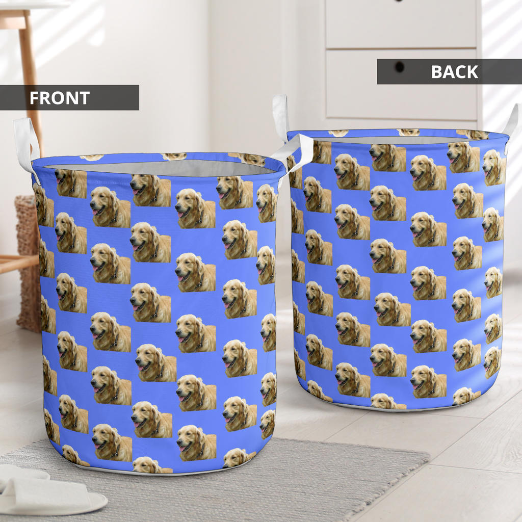 Golden Retriever Laundry Basket