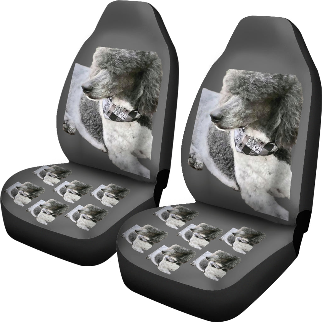 Standard Poodle Car Seat Cover - (Set of 2)