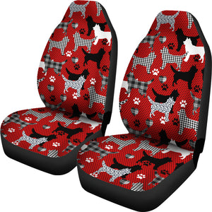 Husky Car Seat Cover - Red (Set of 2)