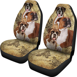 Boxer Car Seat Covers - 3 (Set of 2)