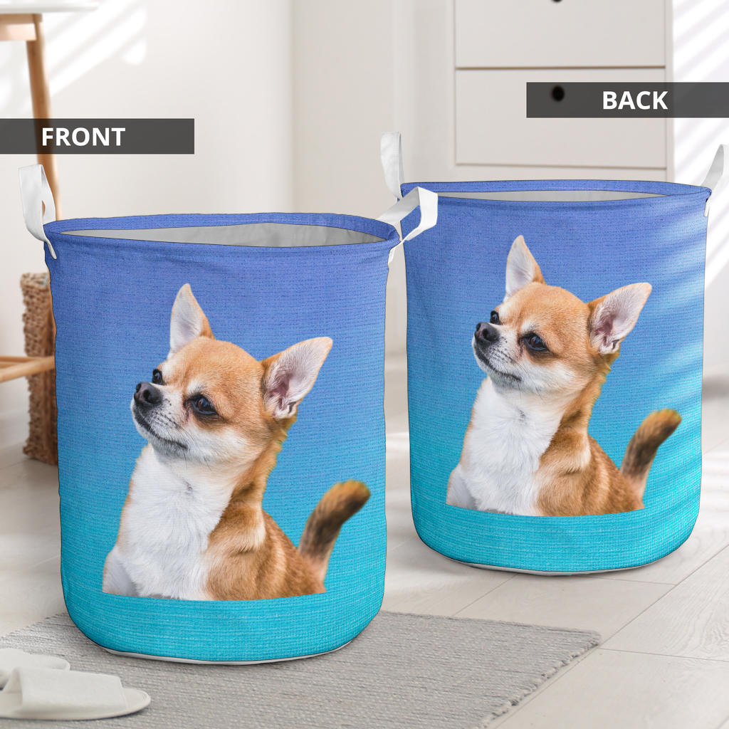 Chihuahua Laundry Basket