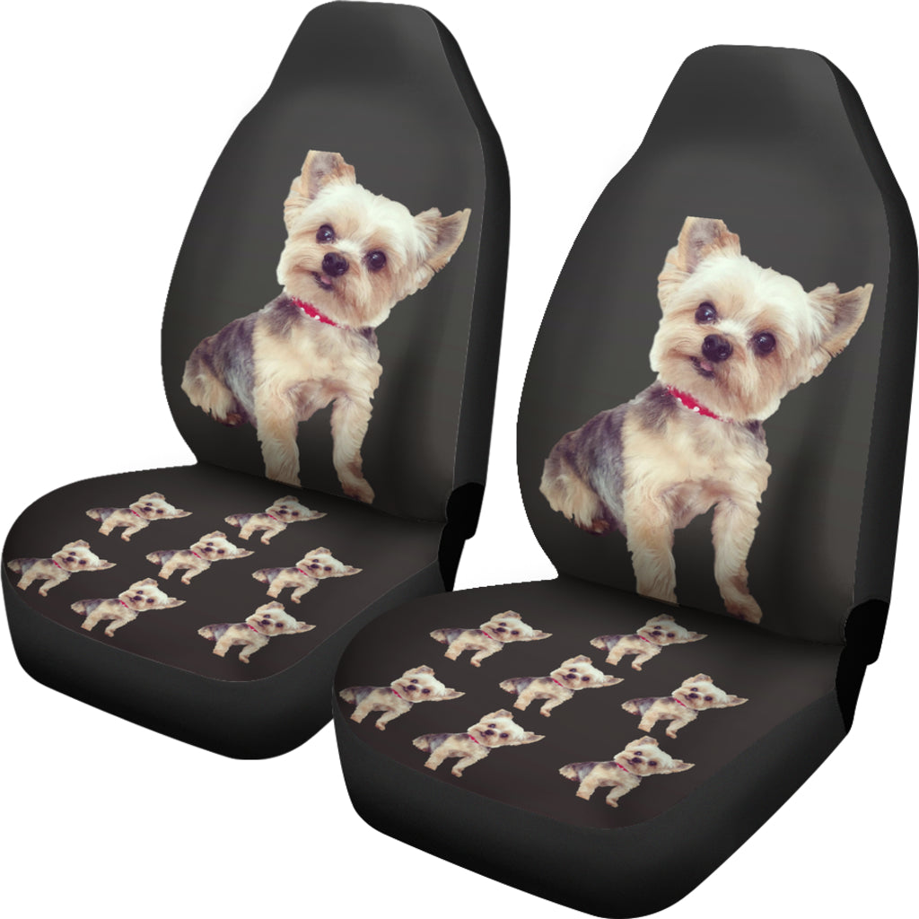 Yorkie Car Seat Cover (Set of 2)
