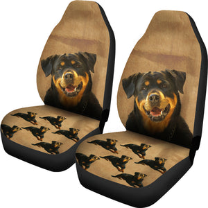 Rottweiler Car Seat Cover (Set of 2)