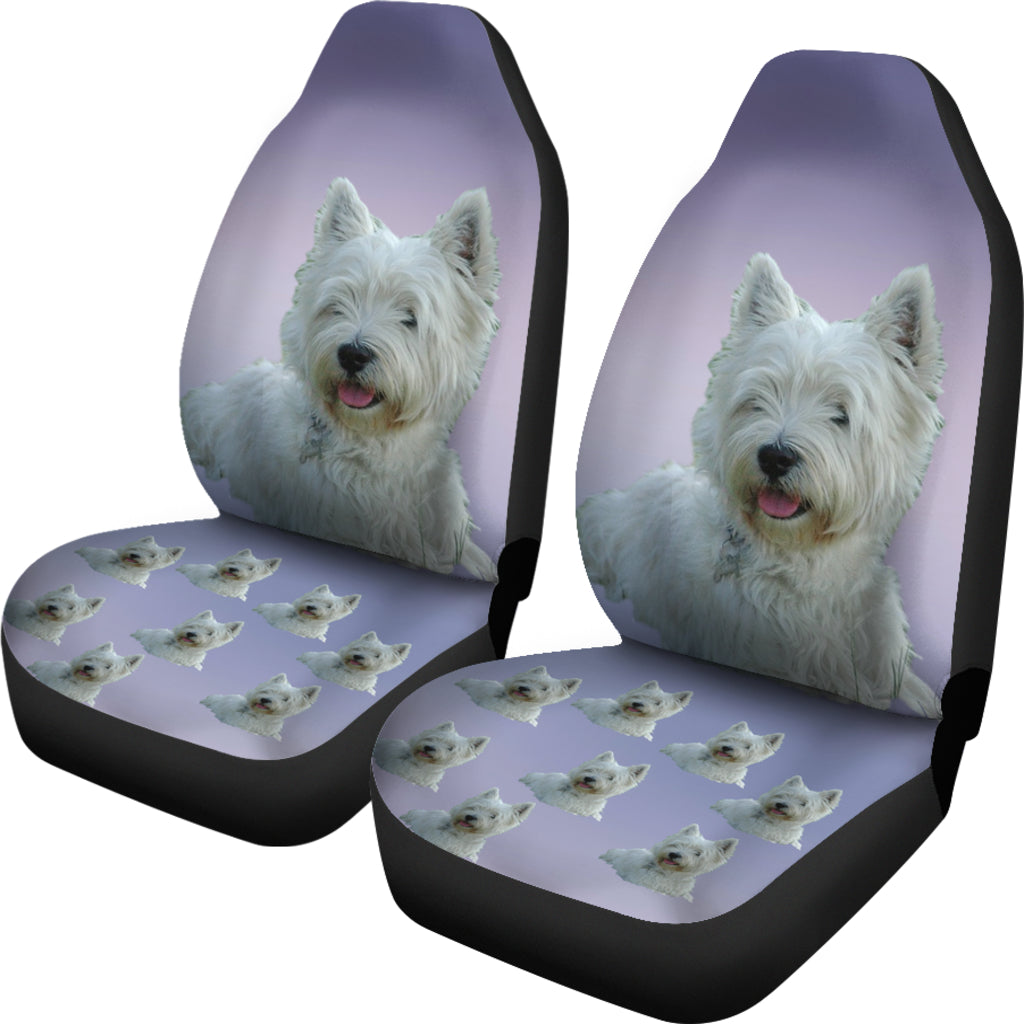 Westie Car Seat Cover (Set of 2)