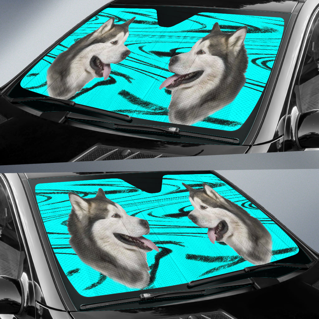 Husky Car Sun Shade