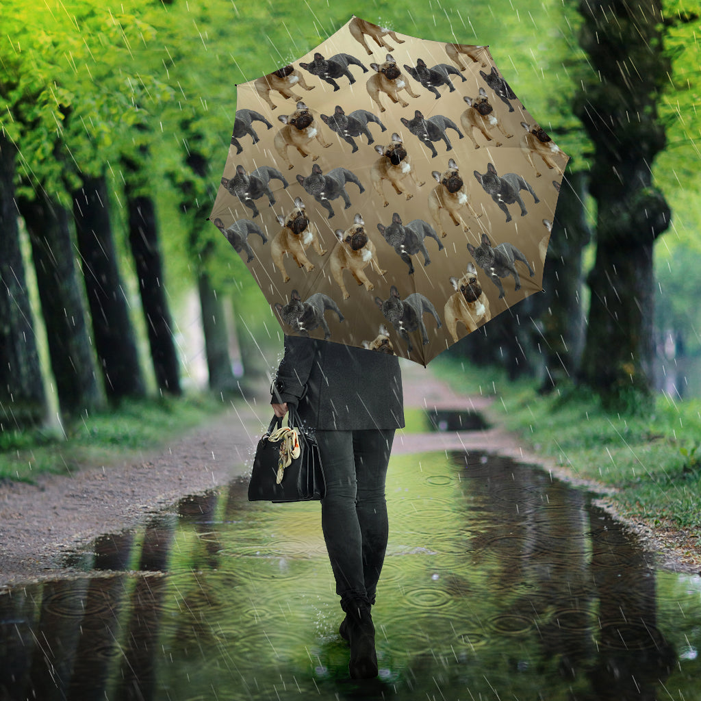 French shop bulldog umbrella