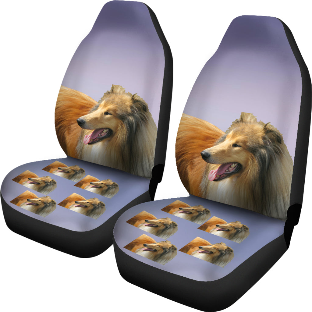 Collie Car Seat Cover (Set of 2)