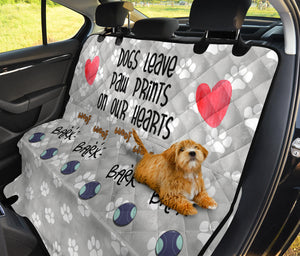 Dogs Leave Paw Prints Pet Seat Cover
