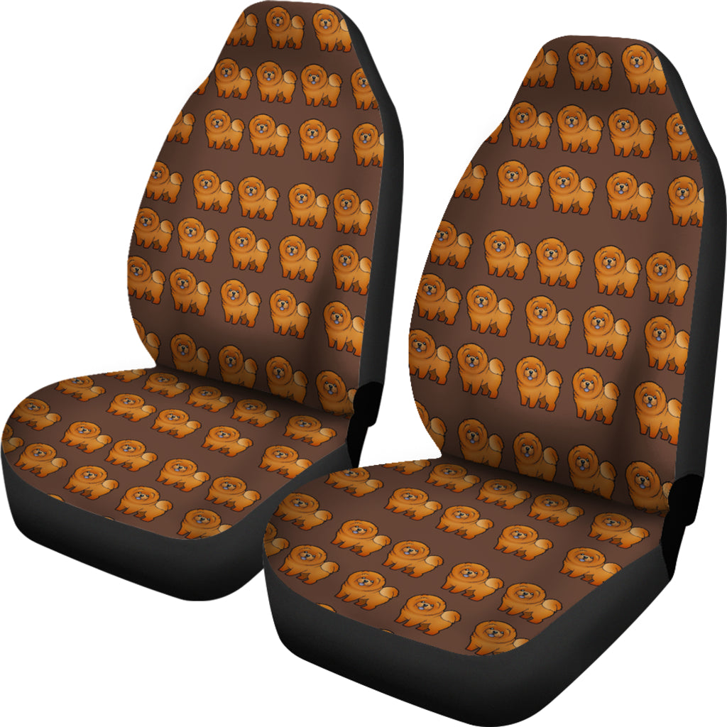 Chow Chow Car Seat Cover (Set of 2)