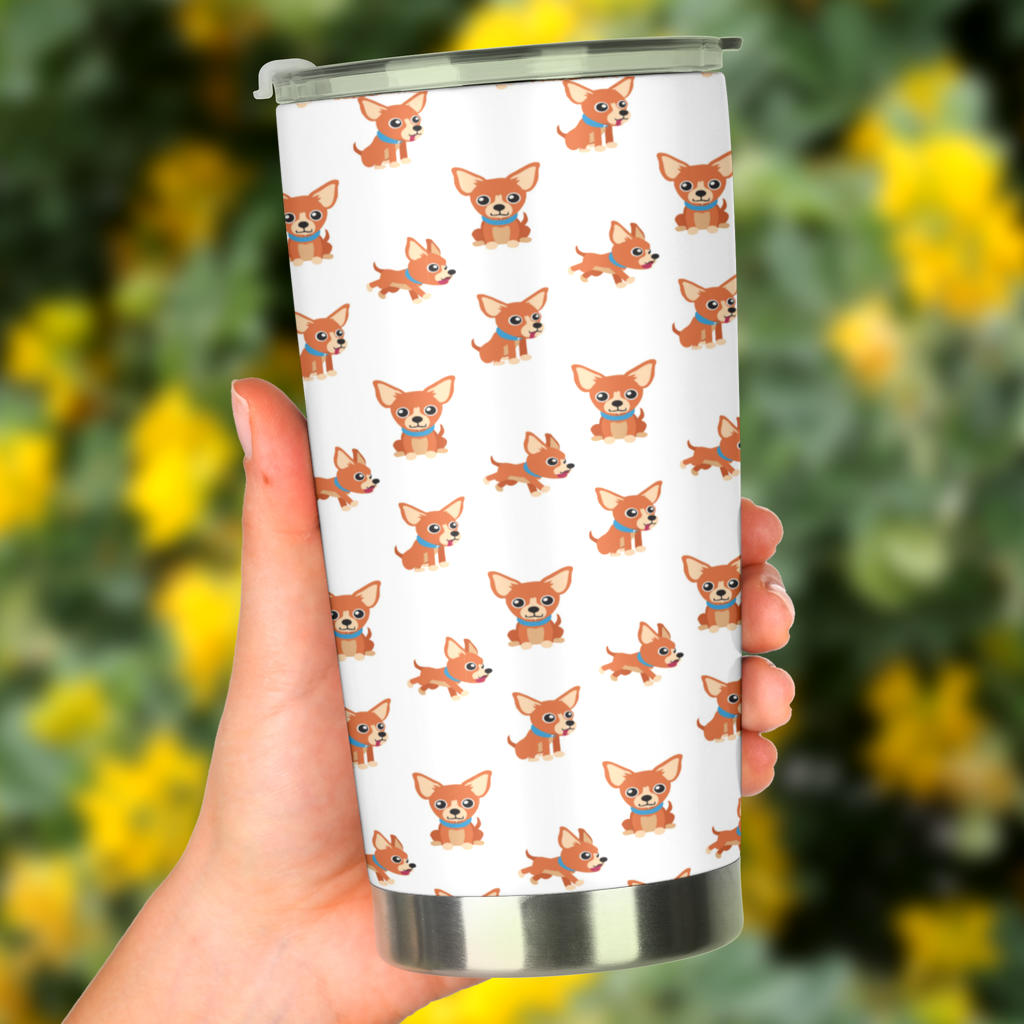 Chihuahua Tumbler - Cartoon