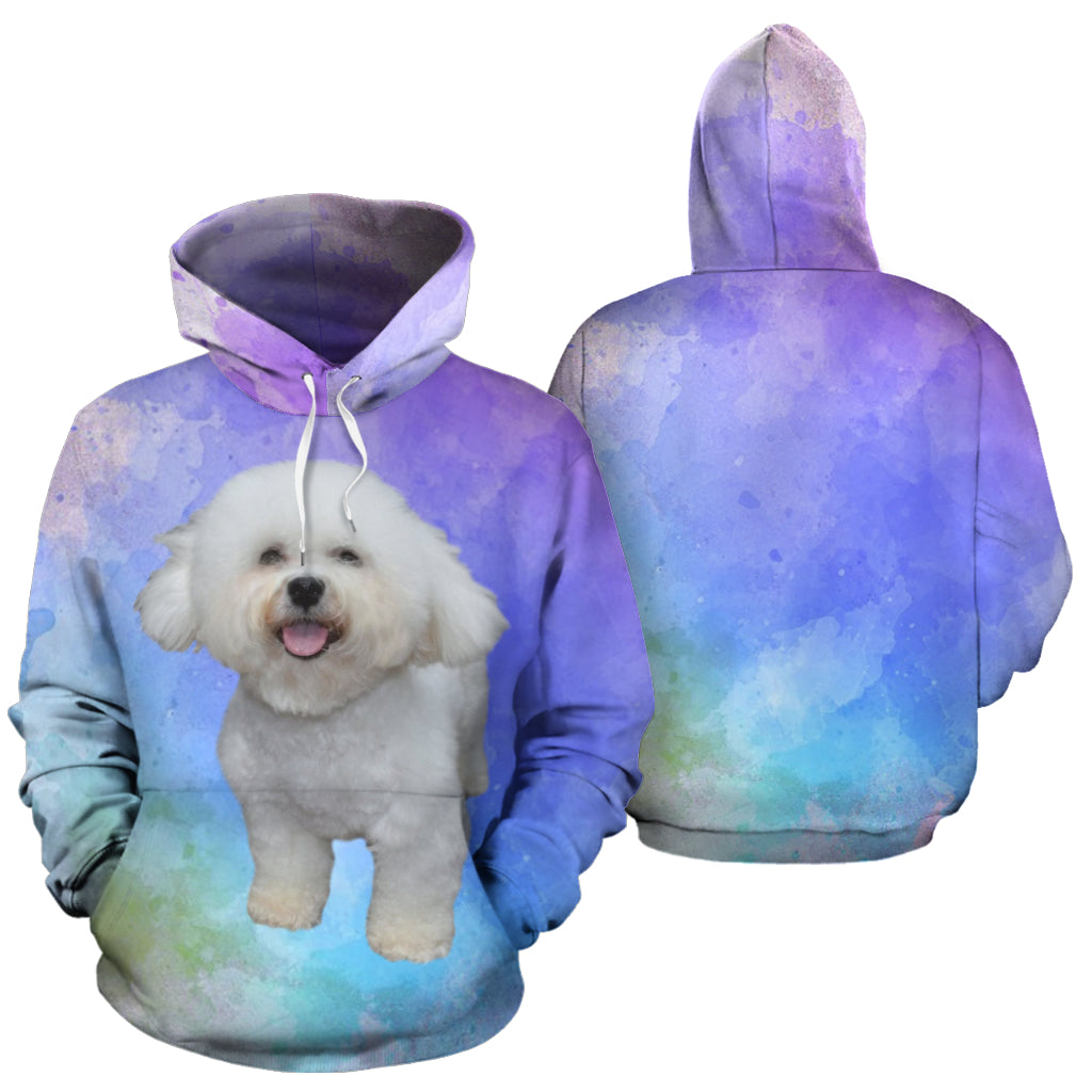 Bichon Hoodie- Pastel PP