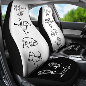 A Dog's Life Car Seat Covers (Set of 2)
