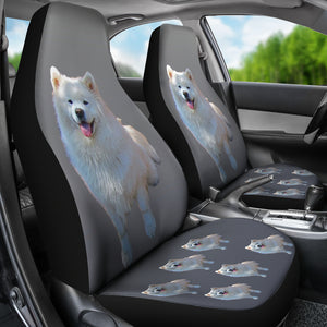 Samoyed Car Seat Cover (Set of 2)