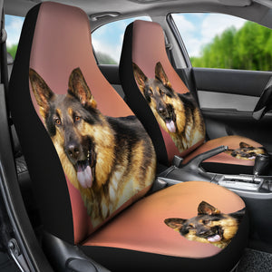 German Shepherd Car Seat Cover (Set of 2)