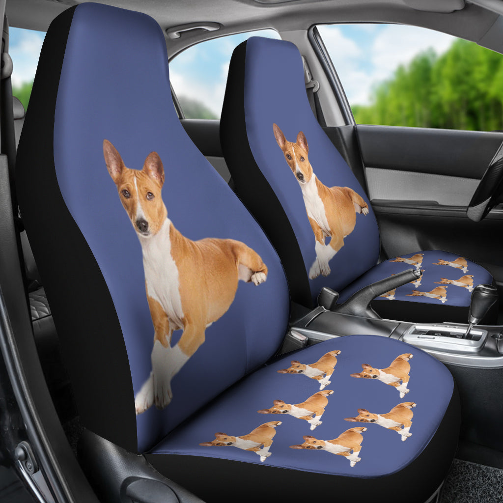 Basenji Car Seat Covers - Set of 2