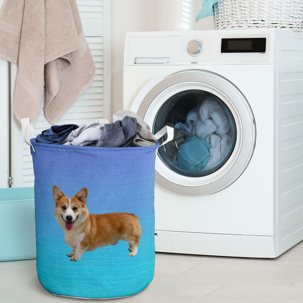 Corgi Laundry Basket