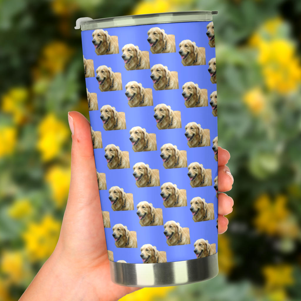 Golden Retriever Tumbler