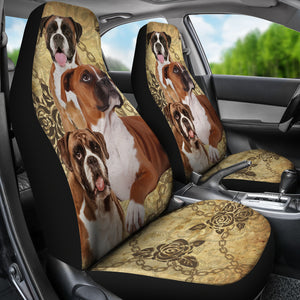 Boxer Car Seat Covers - 3 (Set of 2)