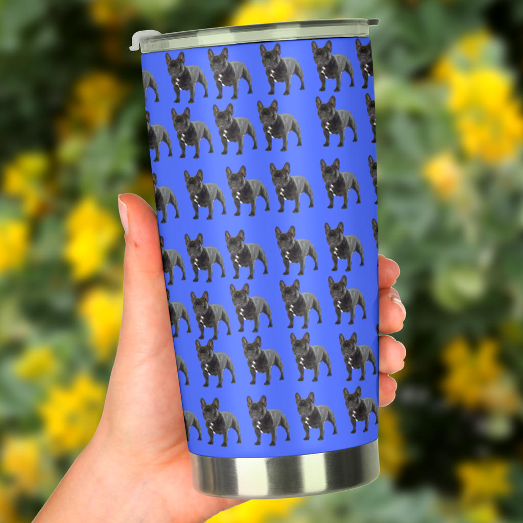 French Bulldog Tumbler - Blue