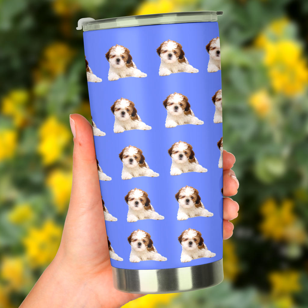 Shih Tzu Tumbler - Blue