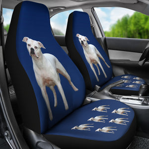 American Bulldog Car Seat Covers (Set of2)