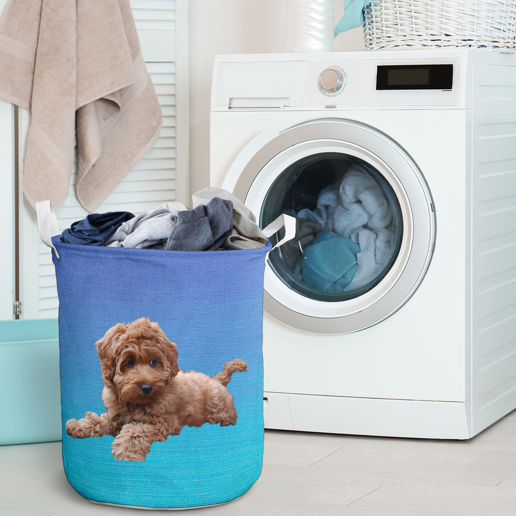 Labradoodle Laundry Basket