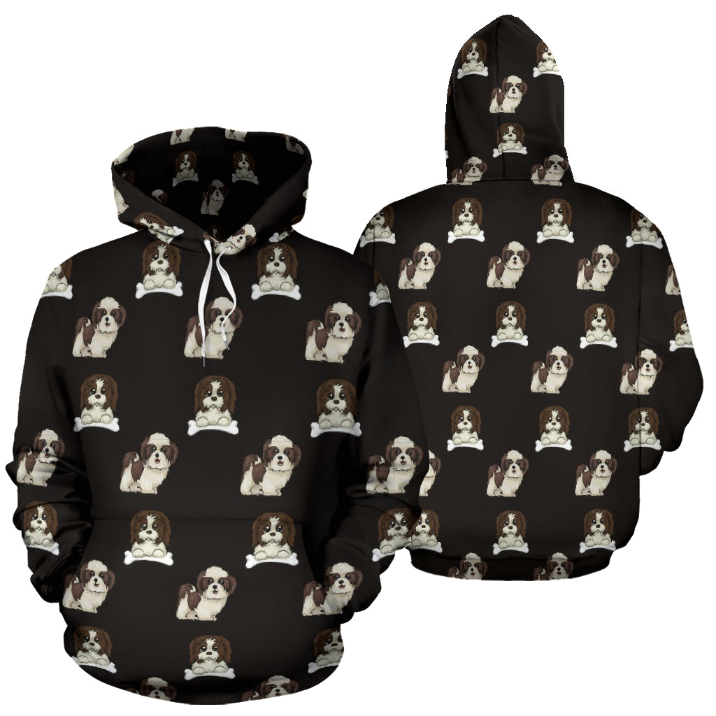 Shih Tzu Hoodie - Black