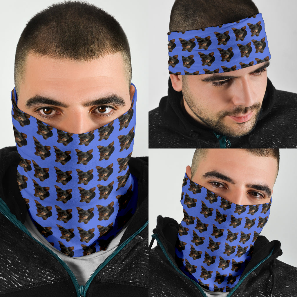 Yorkie Bandanas - Blue