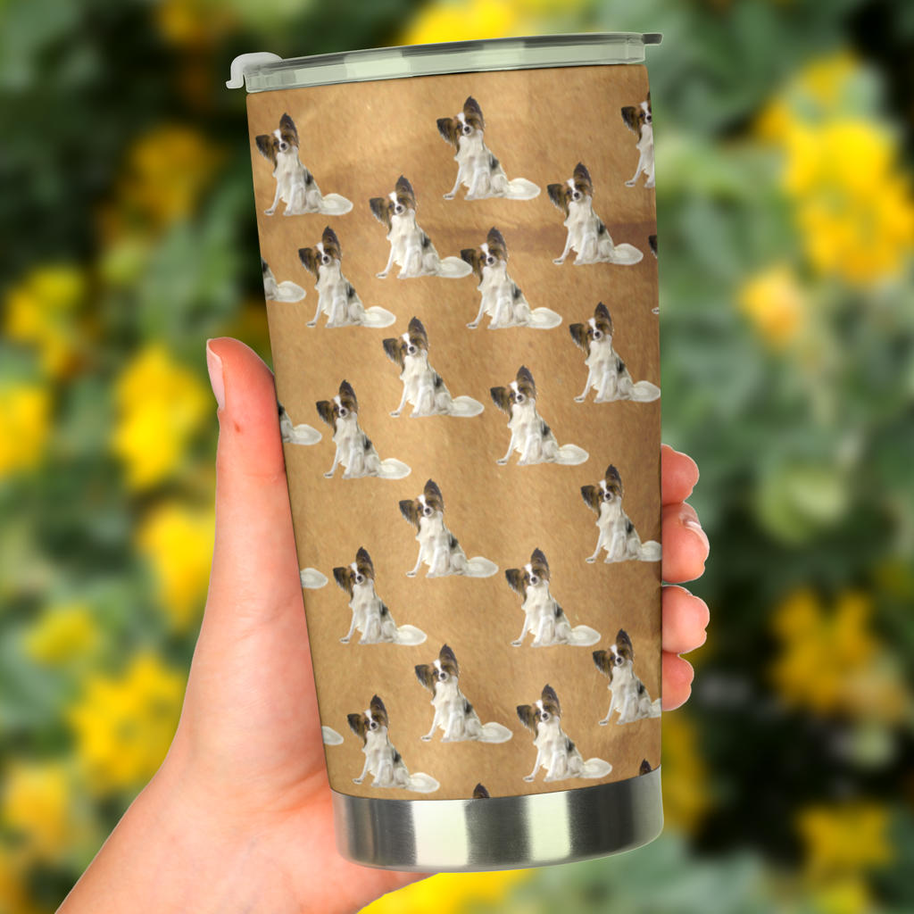 Papillon Tumbler - Tan