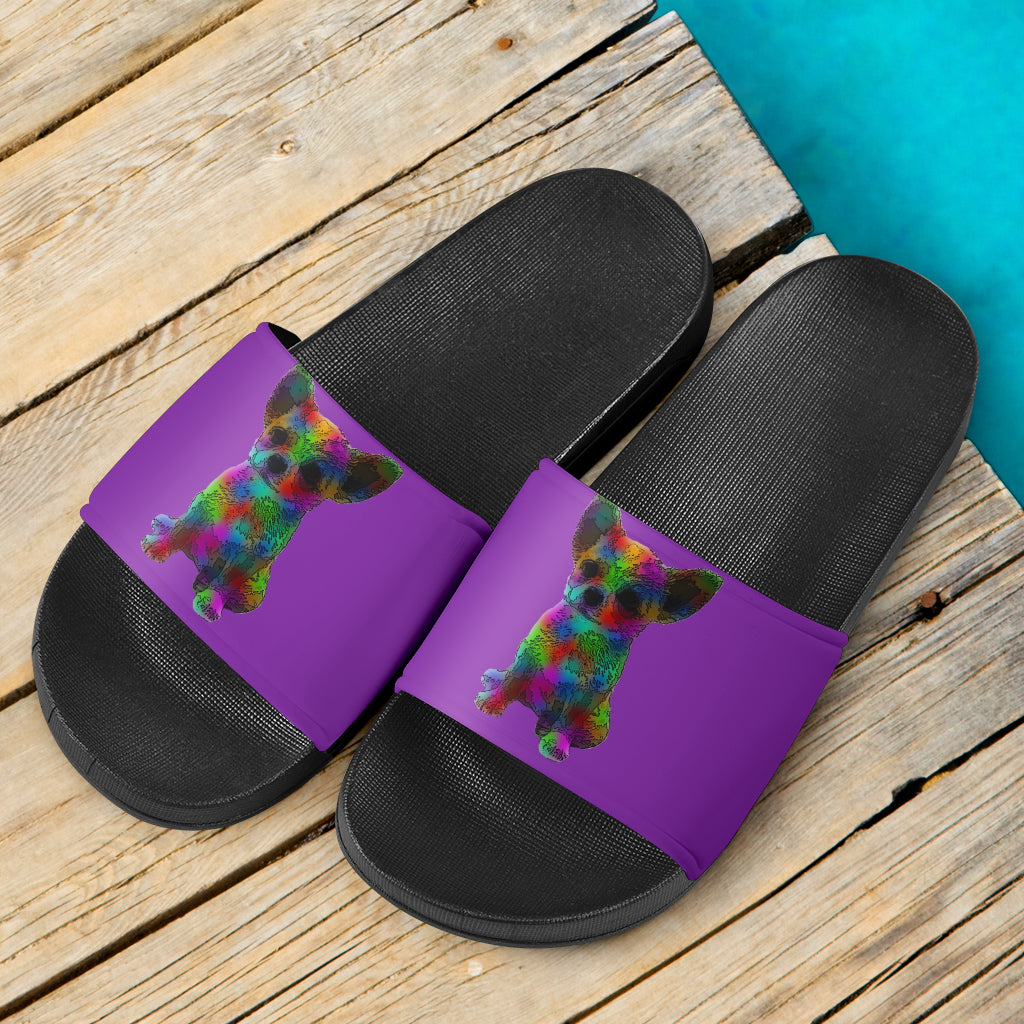 Chihuahua Slides - Purple