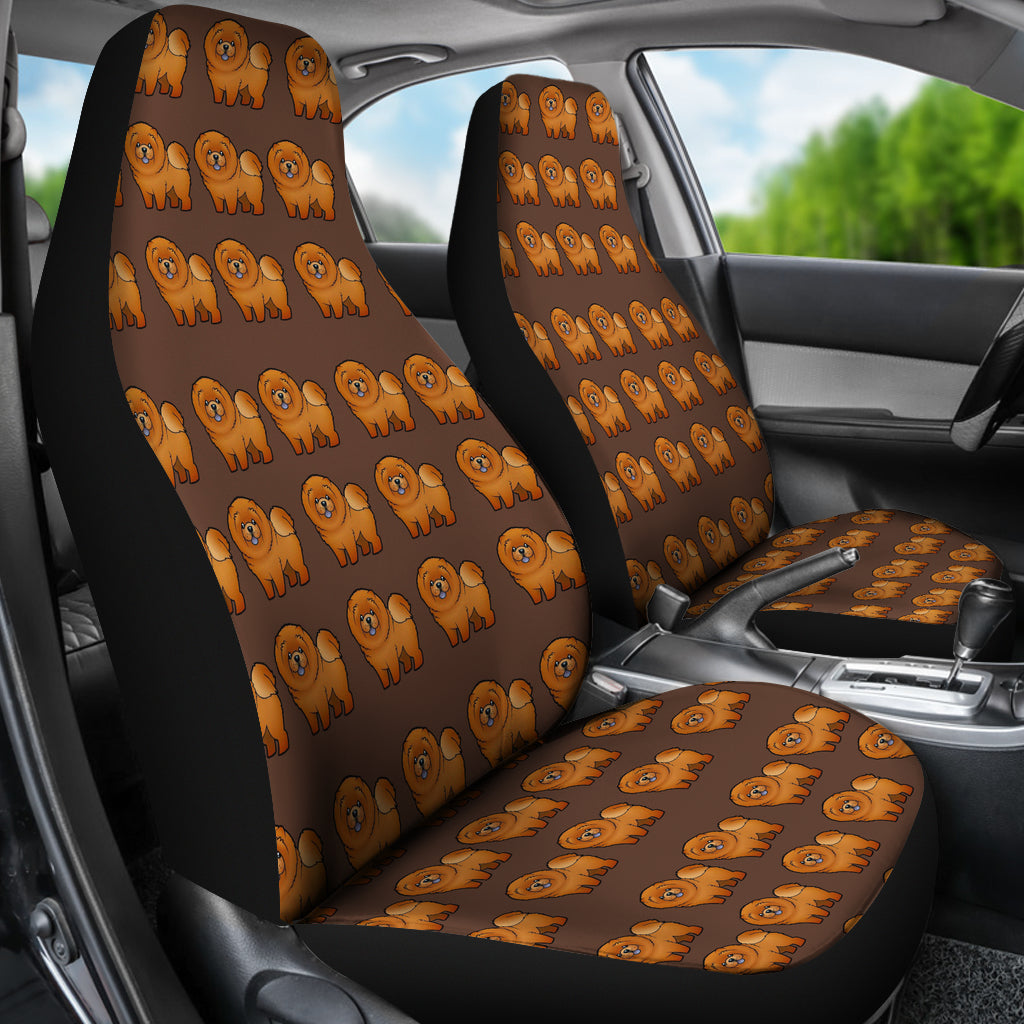 Chow Chow Car Seat Cover (Set of 2)