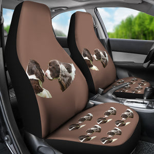 Springer Spaniels Car Seat Covers (Set of 2)