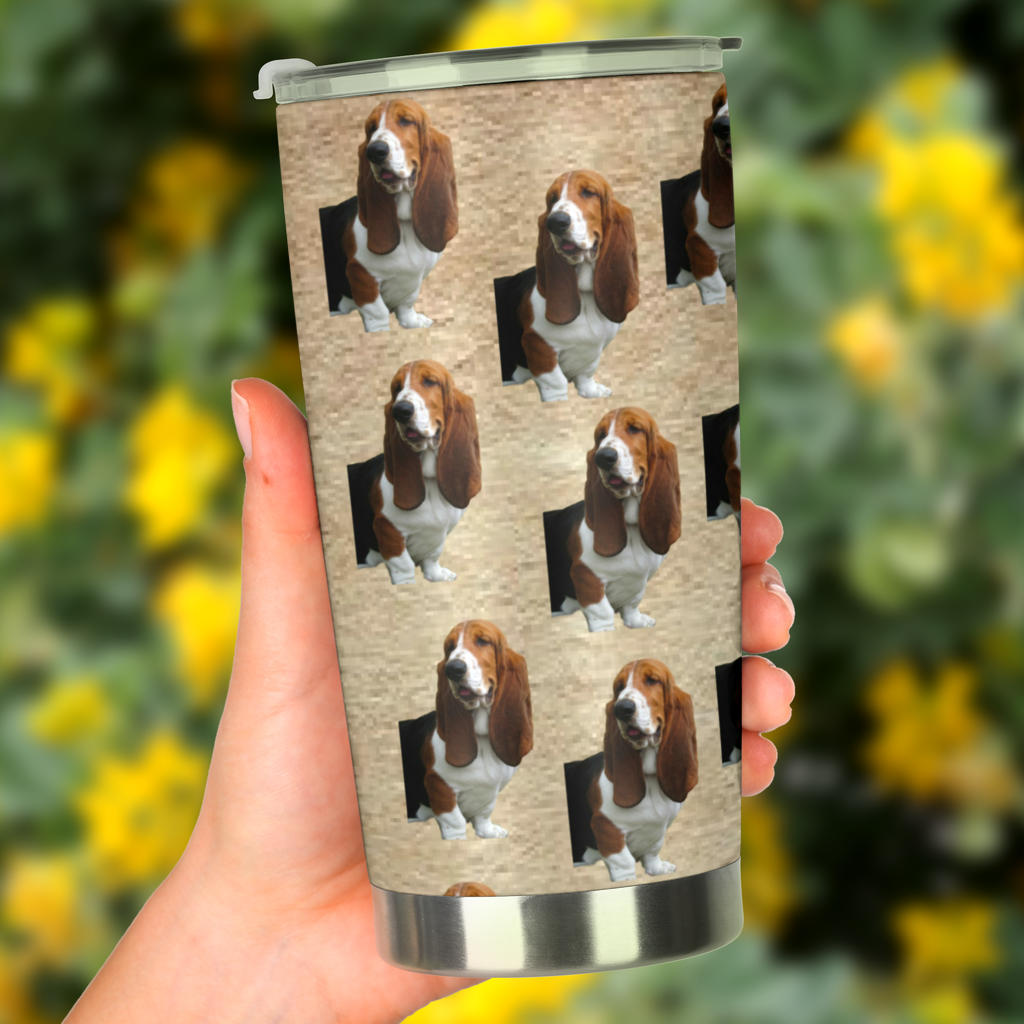 Basset Hound Tumbler